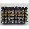 80 PZ(per 20 auto) Ruote in Lega per Auto 1/64 con Pneumatici per Hot Wheel/Matchbox/Domeka 1:Modellino Auto in Lega 64