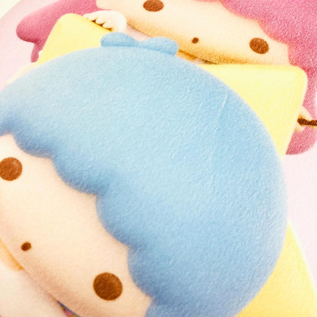 MORIPiLO Body Sanrio Characters KikiLala Micro Plush Nap by Morishita Makura Pillow, (Die-Cut Cushion), Skin-Friendly Fabric, Toy, Pillow, 30x40x10cm,