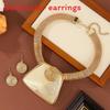 And Resin Plastic Jewelry Set With Large Gemstones And Elegant Water Chain For Fashion Fans