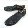 BARNEYS N.Y. Italy Leather Plain-Toe Dress Shoes Men’s 13M 30.5-31.0 Black