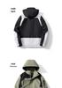 Wasserdichte Kapuzen-Wanderjacke für Damen und Herren für Herbst/Winter