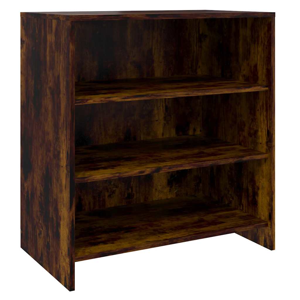 vidaXL Sideboard Räuchereiche 70x40,5x75 cm Holzwerkstoff