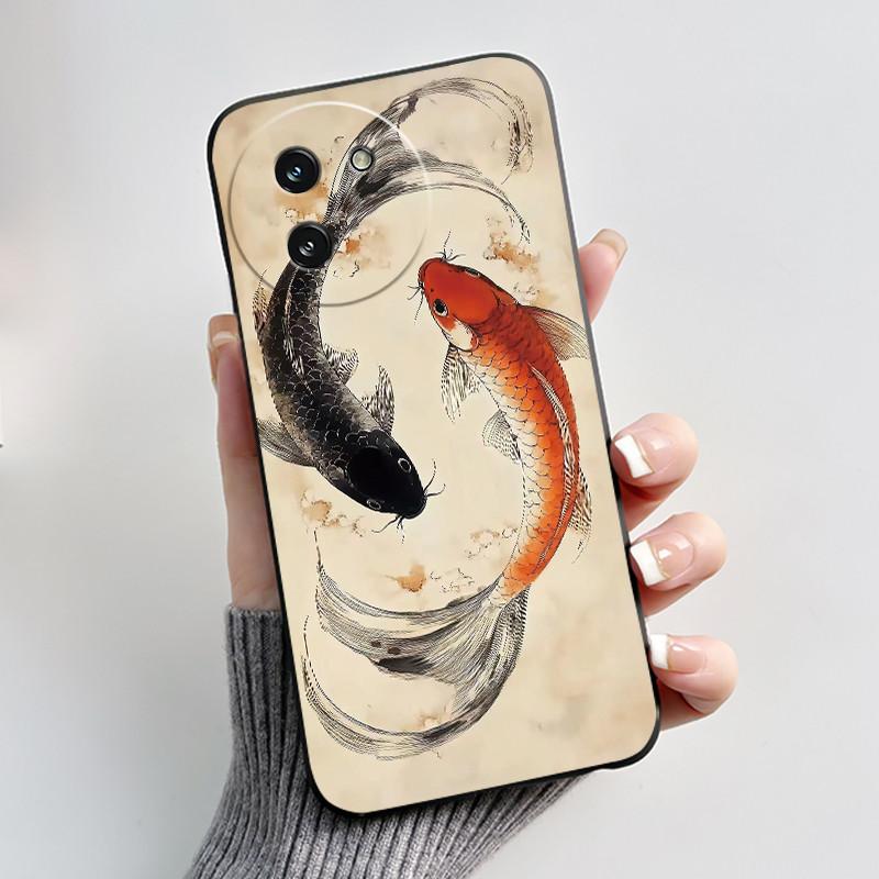 Casing For Doogee Note 59 Note59 Pro Plus 5G Phone Case Luxury Dragon Cute Cool Boys Girls Black Matte Soft Silicone Back Cover