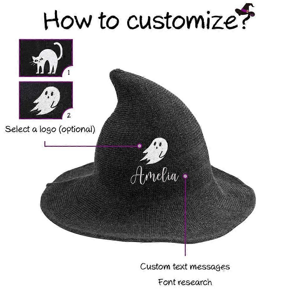 Black Wizard Witch Hat Festival Fancy Dress Sorting Book Character Accessory