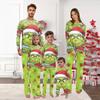 Christmas Print Family Outfit Long Sleeve Top + Pants Set Family Outfit