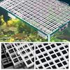 Piatto Isolante per Acquario Durevole 30x15/30x30cm Piatto Divisorio a Griglia Vuota Smontabile e Assemblabile Piatto Filtro Inferiore per Acquario