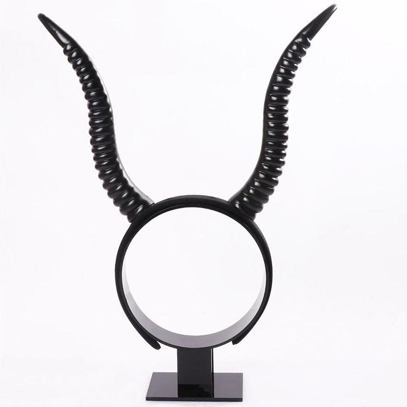 Gazelle Horn Headband Cosplay Props Fantasia Headwear Women Halloween Carnival Party Costume Accessories