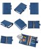 Portable Crocodile Pattern Leather Notebook with Card & Cash Slots