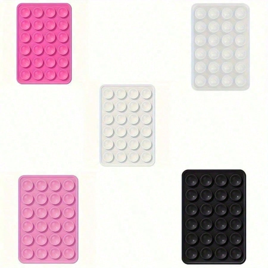1-teiliges Set aus Silikon-Saugnapf-Handyhüllenhalter, rutschfester Saugnapf-Handyhalter, Silikon-Klebe-Handyhalter