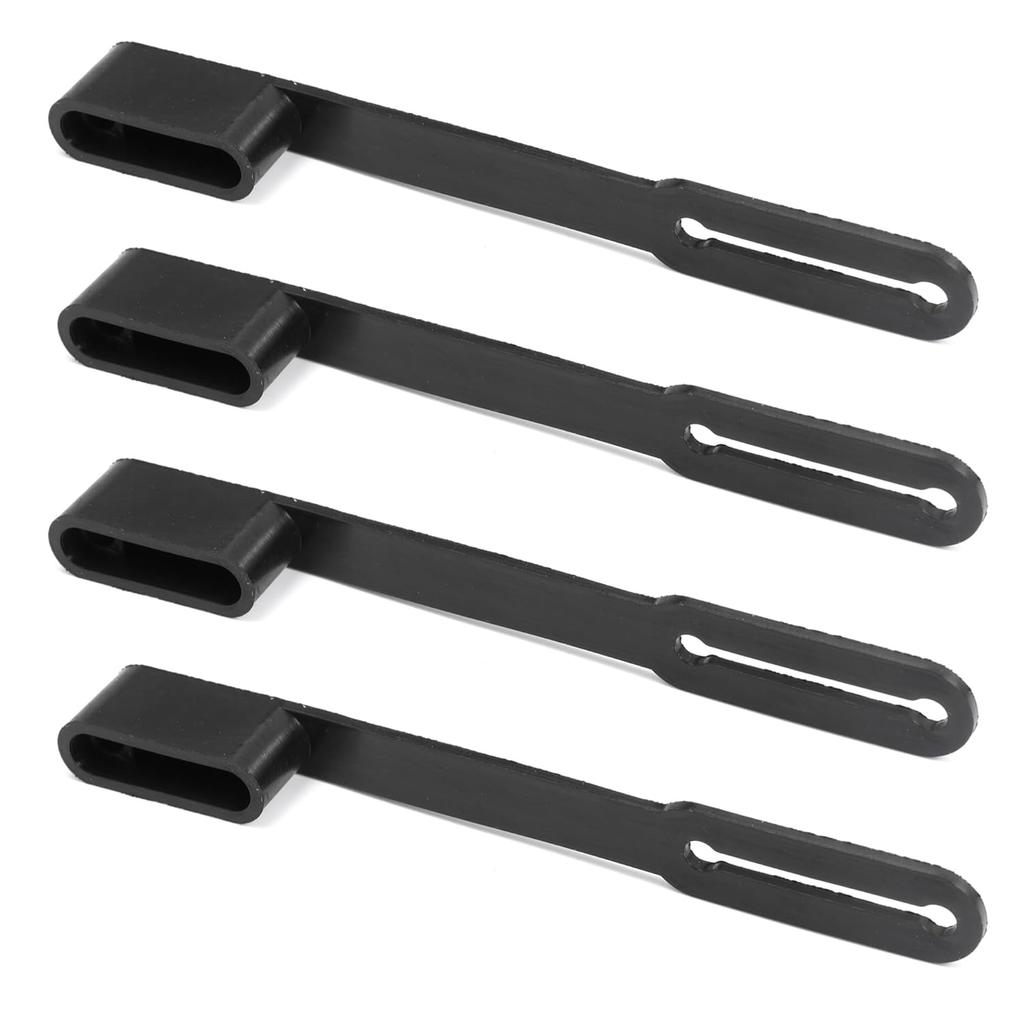 4 Pin Flat Wiring Harness Connector Dust Cover for Curt Trailer Replace 58345 58200 (Pack of 8)