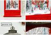 Korean Snowfall Music Lantern - Christmas Gift & Ornament for Living Room or Display