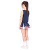 Cheerleader Uniform Cosplay Costume A&Tcollection Women's (Pink, L)
