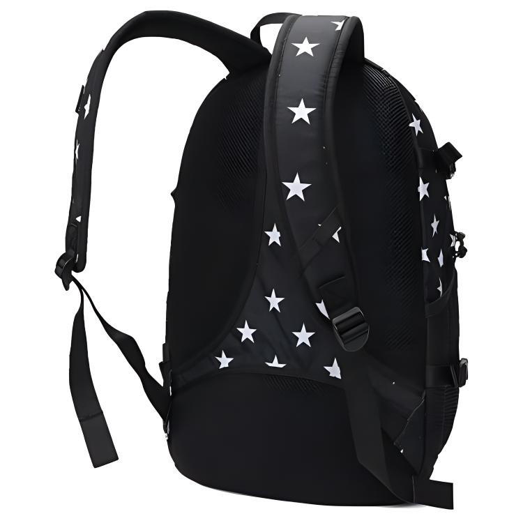 New Converse Polyester Backpack Regular Unisex Black 10022408-A25