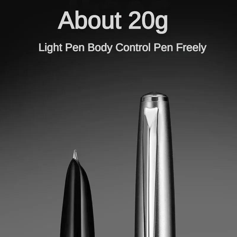 Jinhao 911 Fountain Pen Luxury All-Steel Elegant Calligraphy Ink Pens EF 0.38mm Nib Stationery Business Office School Supplies