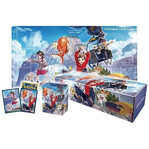 Pokemon Card Game Sword & Shield Rubber Play Mat Set Masaru & Yuuri