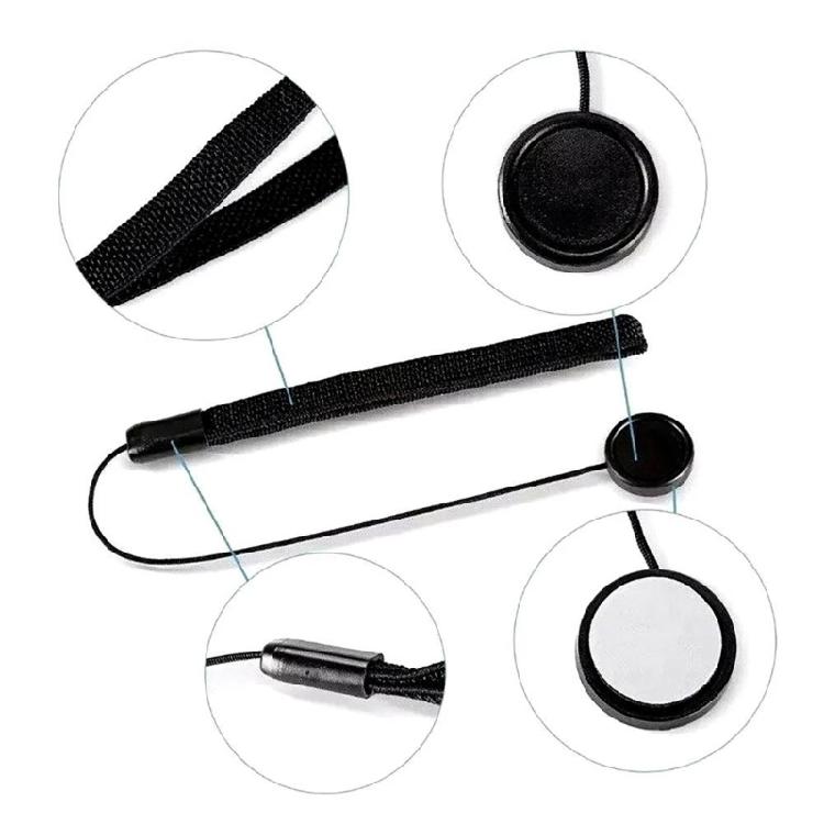 5x Objektivdeckel Seil DSLR Objektivdeckel Halter Gürtel Nylon Halter Anti-Verlust Handgelenkband
