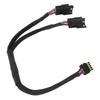 Can Bus Y Splitter Cable 558 465 Long Lifespan 4 Wire Y Splitter Cable for Holley EFI