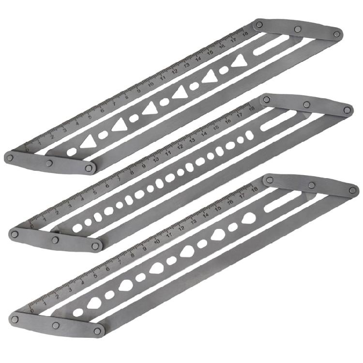 Alignment Guide Tool For Perfect Center Holes In Belts Shoulder Bags And  Accessories