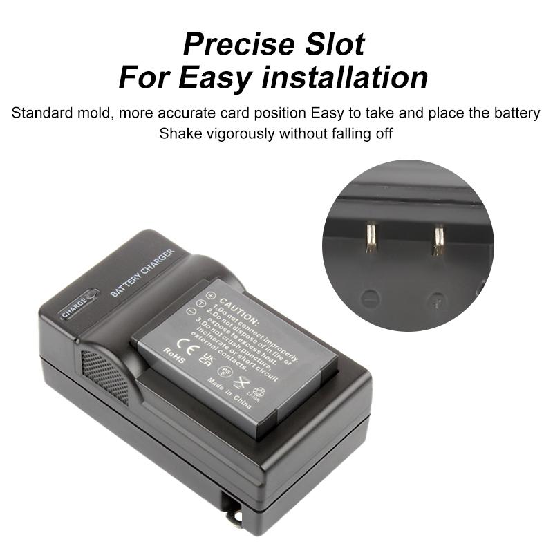 BXM10 BXM-10 Battery Travel Charge For XiaoYi YI-M1 Mirrorless Camera Battery AC Charger