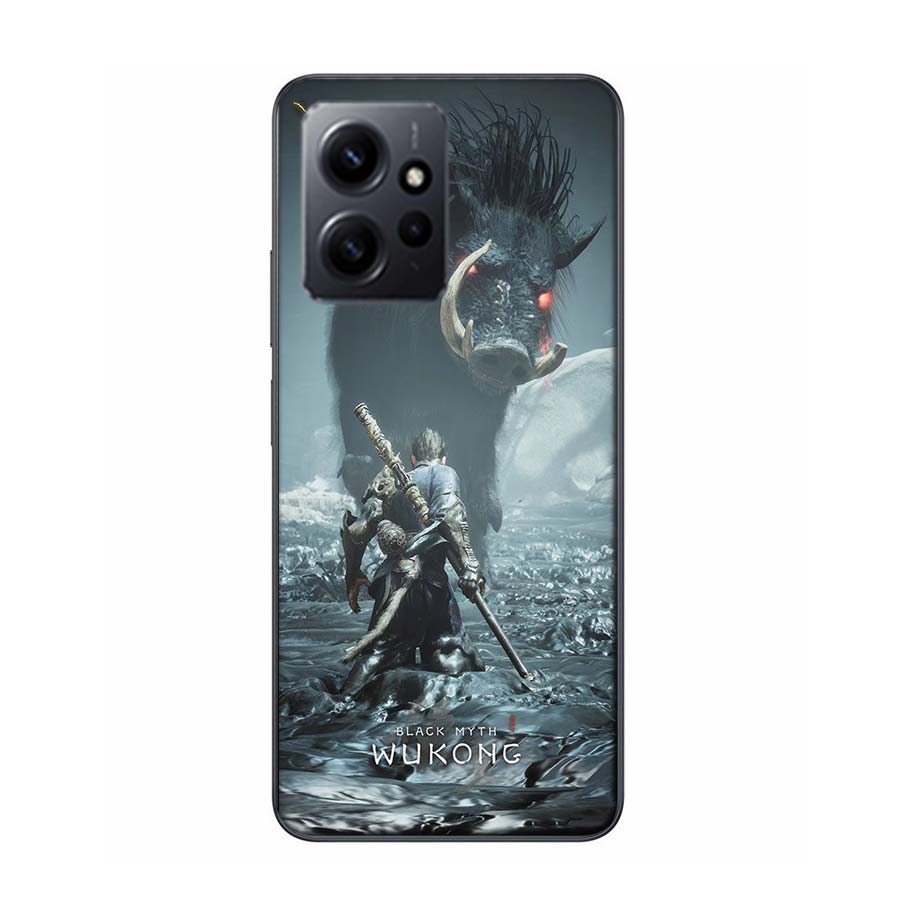 Black Myth Wu Kong Phone Case For Redmi Note 14 15 Pro 5G 13 12 Pro Plus 11 11T 11E 11S 10 Pro 10S 9 9S Cover Cell Clear TPU Cap