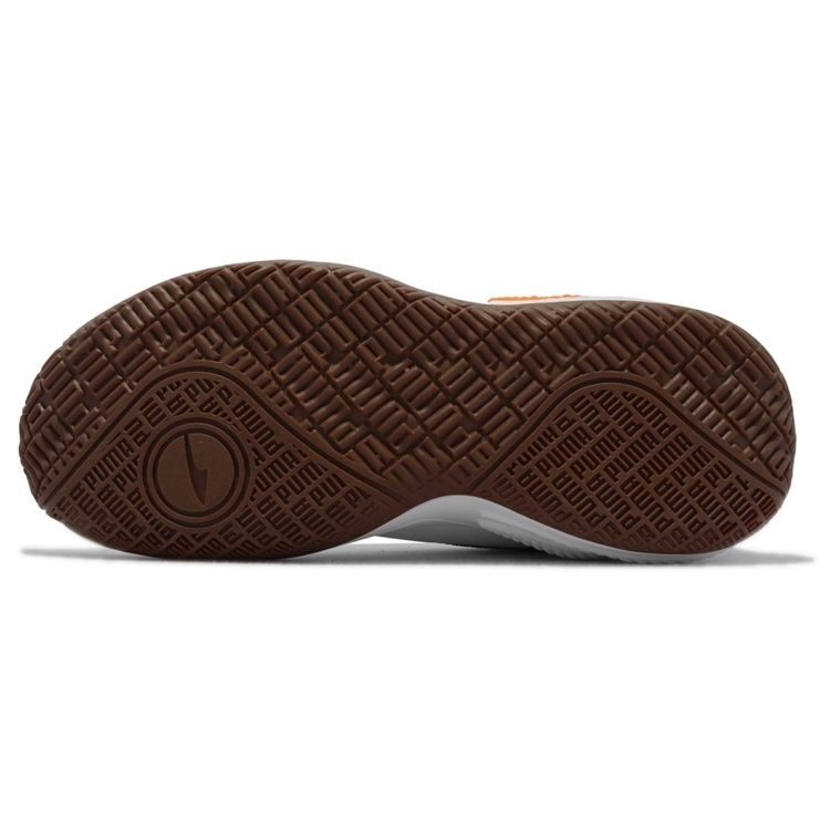 Puma Court Rider Pop - White Men Sneakers Vibrant-Orange 376107-02