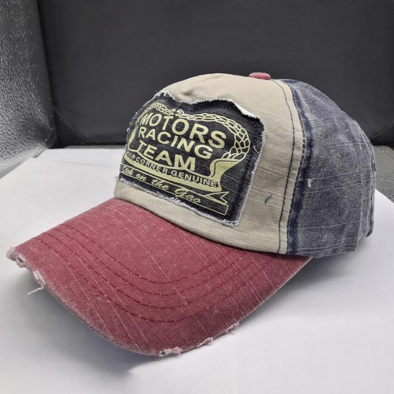 Fashion Letter Snapback Cotton Baseball Cap Men Women Hip Hop Fitted Fishing Cap Outdoor Autumn Summer Casual Hat