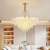 Modern Luxury Crystal Chandelier: Warm, Romantic Lighting for Living Room, Master Bedroom, or Children's Room