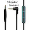 BOSE QuietComfort 25 QC25 Kulaklıklar için Mikrofonlu Yedek Ses Kablosu