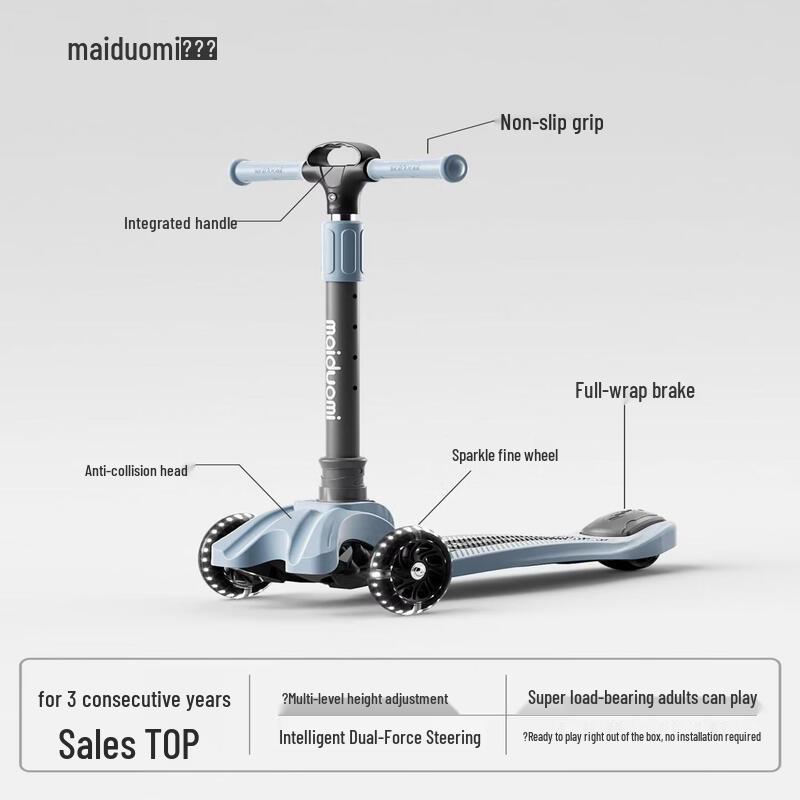 ZOCO Kids Foldable Scooter