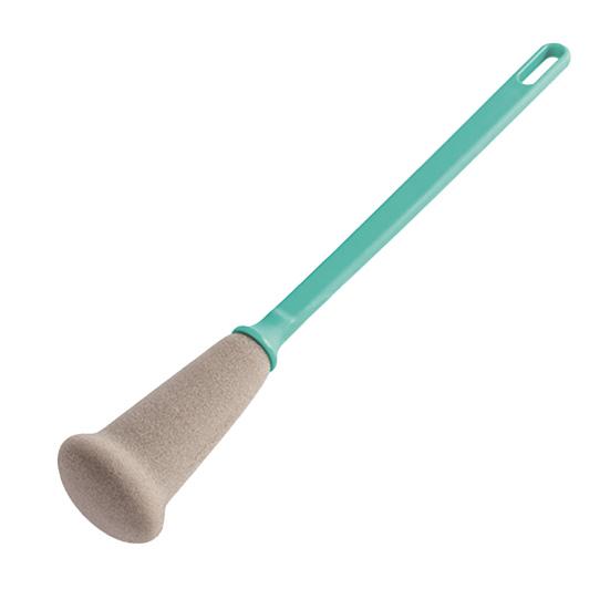 

Щетка для чашки, быстросохнущая мягкая губка, сильная дезинфекция, длинная ручка, щетка для детских бутылочек с молоком, очиститель чашек для кухни зелёный