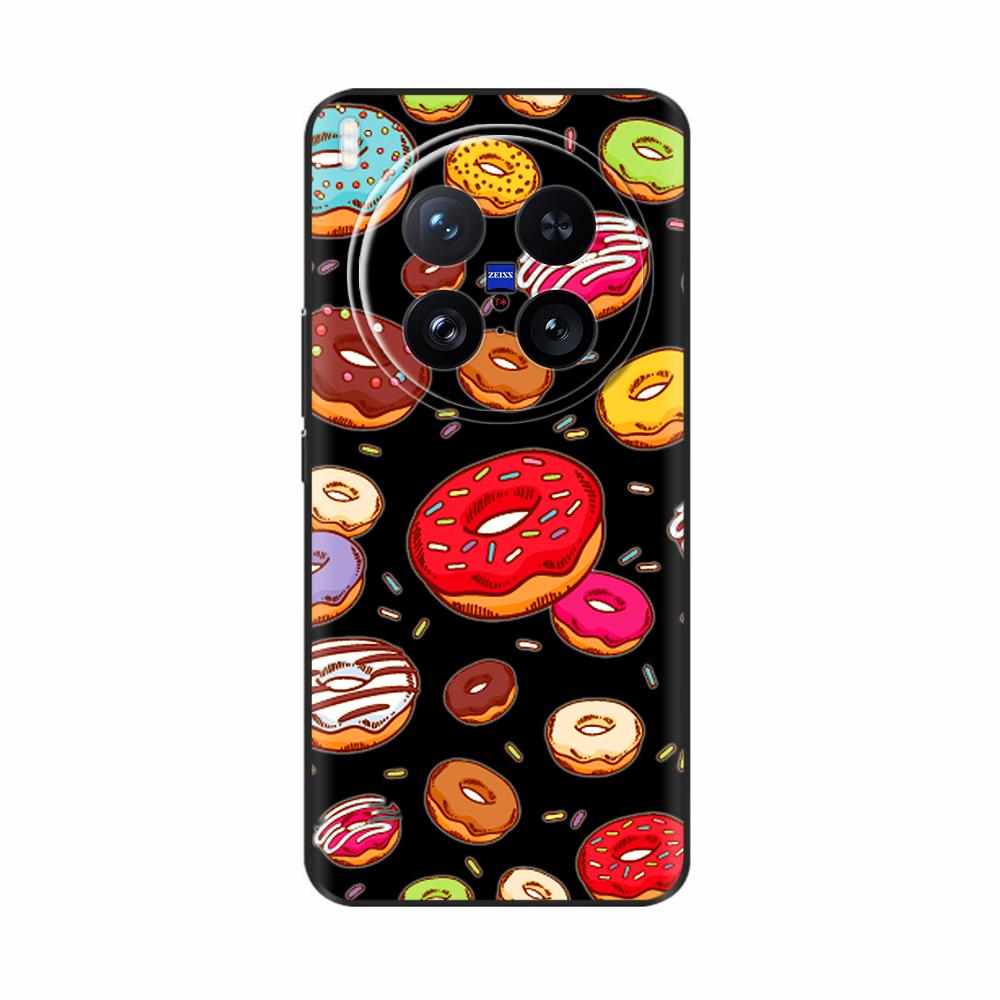 For Vivo X200 Ultra Case Soft TPU Cute Cartoon Painted Back Shell Cover For Vivo X200 Pro Mini Phone Cases for Vivo X200 Pro 5G