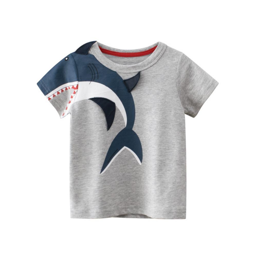 Children's short-sleeved T-shirts, children's clothing, T-shirts, cartoon tops