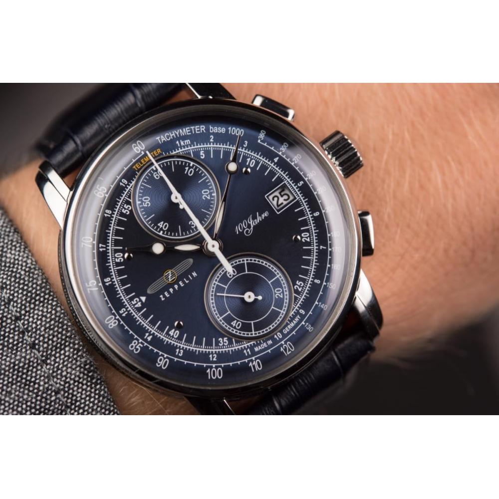 Zeppelin Men S Watch Blue Dial 86703