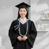 Double-layered Weaving Braided Satin Necklace Senior Year Garland  School Spirit Celebration