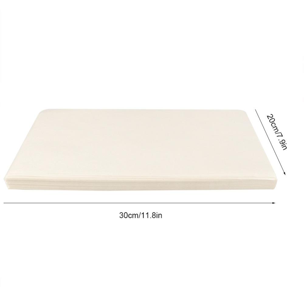 500pcs Double Sided Food Grade Baking Parchment Heat Resistant Non Stick Baking Paper  Cake  Making