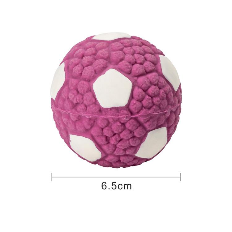 9-14cm 5PCS TPR Multi Styles Durable Interactive Eco Friendly Rubber Ball Organic Dog Chew Cooling Toys