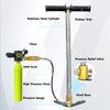 NUOGE Hand Pump 3-Stage 30mpa 4500Psi High Pressure Operated HPA Tank Hunting Car Bicycle