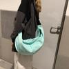 Casual Dumpling Bag Simple and Versatile Work Style Shoulder Bag for Men and Women Multi-color Cycling Bag