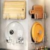 Kitchen Stainless Steel Sink Shelf Sponge Support Adhesive Drainage Pipe Drying Rack Wall Hanging Hook Accessories Organizer