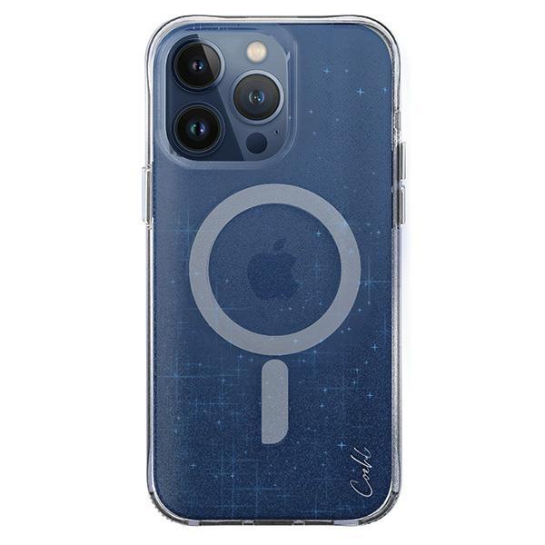 UNIQ case Coehl Lumino iPhone 15 Pro6.1" Magnetic Charging blue/Prussian blue