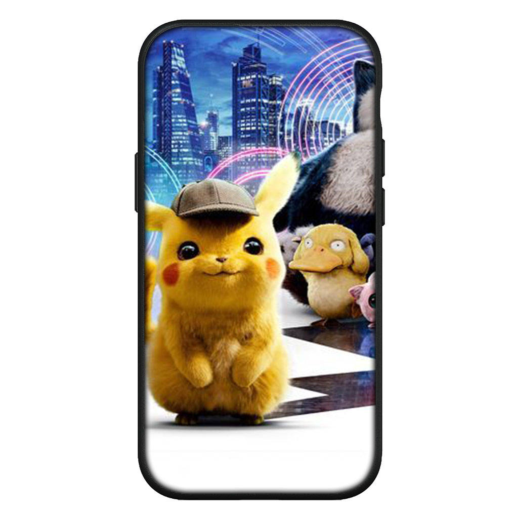 Cover for iPhone 16 15 Xiaomi Redmi Note 14 13 12 11 Pro Max X 8 16e Samsung Galaxy S25 S24 S23 Moto OPPO Huawei Pokemon Pikachu Bulbasaur Phone Case
