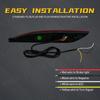 For Hyundai Sonata 8      LED Rear Bumper Reflector Brake Light Turn Signal Fog Lamp 2 Pcs Car Acssories