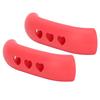 2pcs Silicone Pot Grip Handle Sleeve Heat Resistant Prevent Scald Insulated Hot Handle Holder Cover