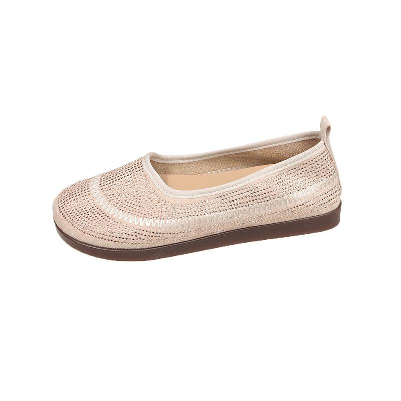 

Удобные туфли-бабушки на плоской подошве для женщин, весна 2025, новая ленивая обувь Doudou, ретро, легкие лоферы 41