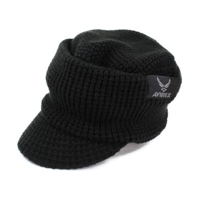 AVIREX Knit Size for Men and Made with OSLO Clacarb Perfect for Outdoor Popular Trend Gift Cap, L, Women, Yarn, Activities, Walking, Brand,
