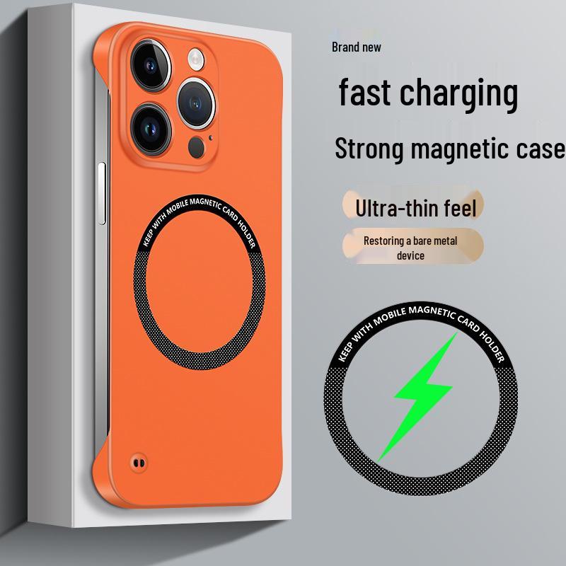 iPhone 17 Pro Max Frameless Magnetic Magsafe Case with Drop Protection