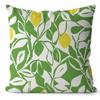 Green Plant Pillow Cover Geometric Cushion Home Bedside Sofa Cushion Cover
