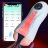 Male Masturbator Automatic Sucking Vibrating Blowjob Sex Machine Sex Toys for Men Pocket Pussy Penis Pump App Sound Interaction