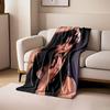Gothic Style Dark Beauty Blanket for All Seasons Blanket Lunch Break Throw Gift