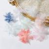 4/7Pcs Artificial Chiffon Flower Heads Living Home Room Decoration Photography Props For Wedding Decor DIY Candy Box Accessories